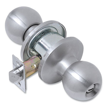 Tell® Light Duty Commercial Privacy Knob Lockset, Stainless Steel Finish freeshipping - TVN Wholesale